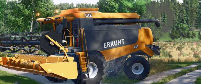 Selbstfahrer Erkunt Mähdrescher Landwirtschafts Simulator mod