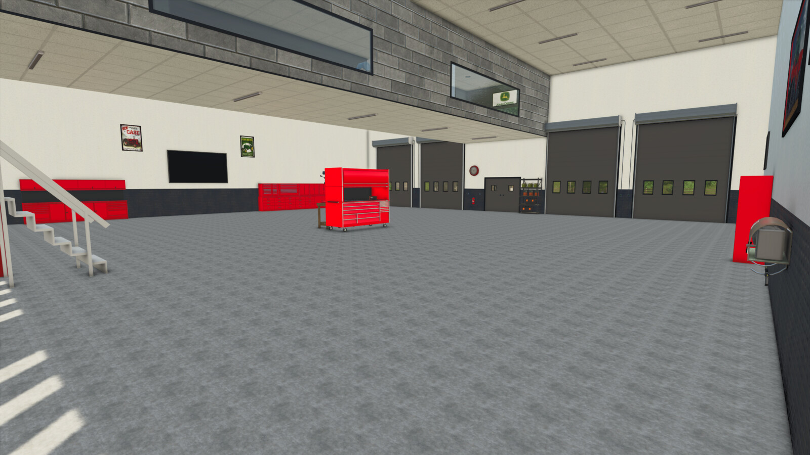 Große 8-Bucht-Garage - Thumbnail 1