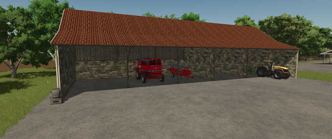 Gebäude Altes Steingebäude-Paket Landwirtschafts Simulator mod