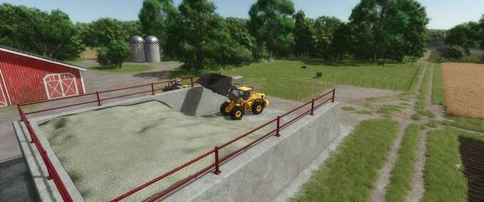 Silos Kleiner Bunkersilo Landwirtschafts Simulator mod