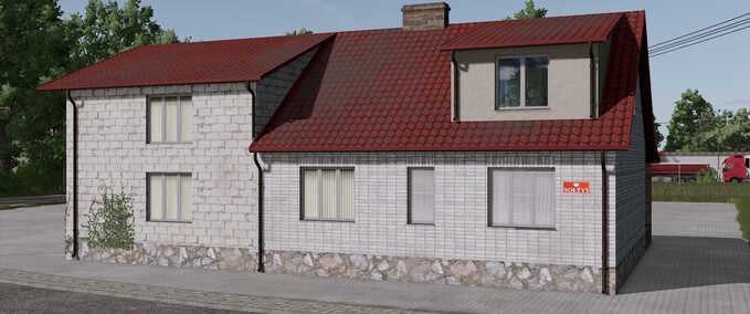 Placeable Objects Medium House Farming Simulator mod
