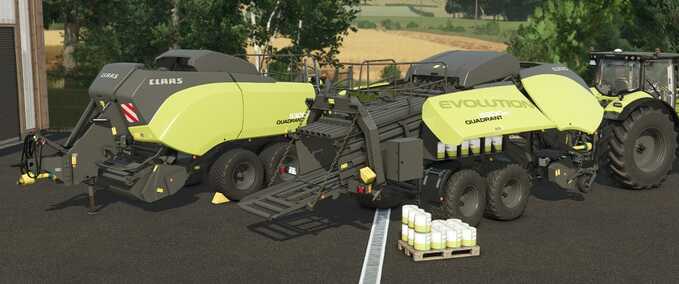 CLAAS Quadrant 5300 FC Evolution Mod Image