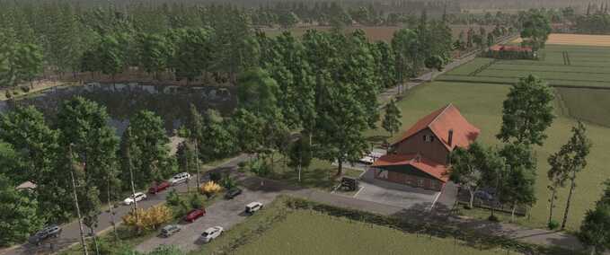 Maps Mindenerwald – Farming in the Mühlenkreis Farming Simulator mod