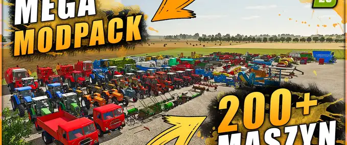 Mod Packs Polish Modpack with 200+ Machines Farming Simulator mod