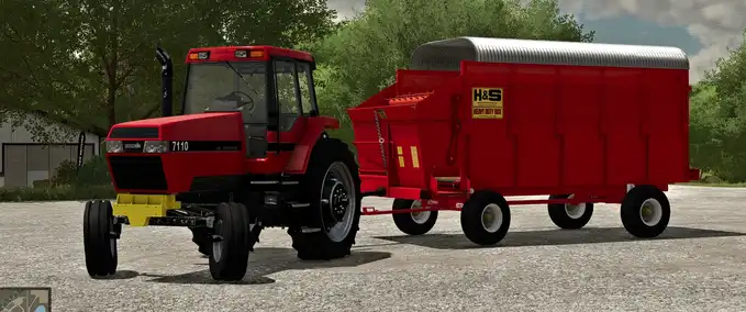 Other trailers HS Heavy Duty Box Farming Simulator mod