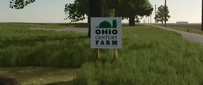 Dekoration Ohio Century Farm Einfahrtsschild Landwirtschafts Simulator mod