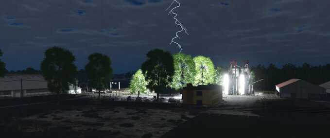 Gameplay Blitzschlag Landwirtschafts Simulator mod