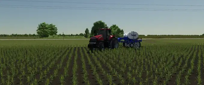 Sonstige Anbaugeräte Blu-Jet AT3015 Seiten-Dünger Landwirtschafts Simulator mod