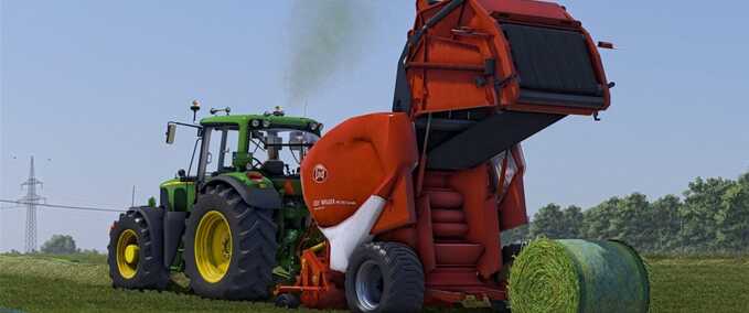 Pressen Lely Welger RP 445 Landwirtschafts Simulator mod