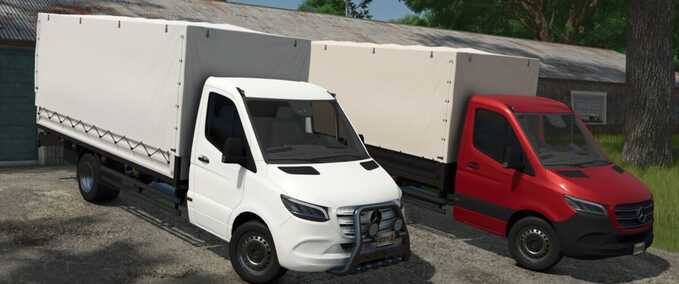 Cars Mercedes Benz Sprinter W910 Farming Simulator mod
