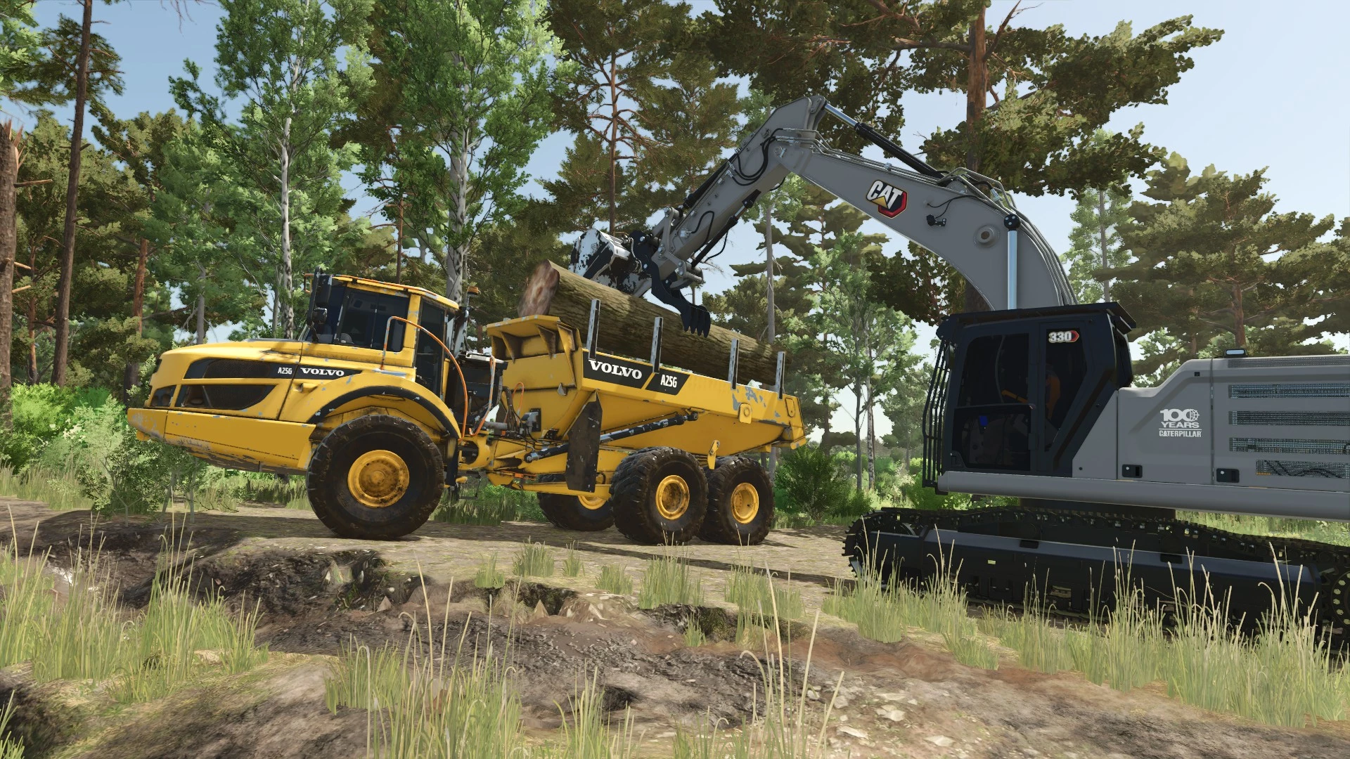 Volvo A25G Logger Bearbeitung - Thumbnail 1