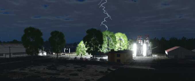 Gameplay Blitzschlag Landwirtschafts Simulator mod