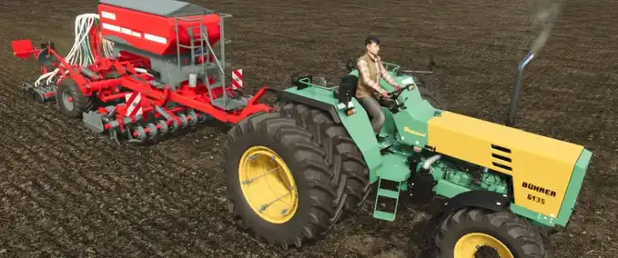 Traktoren Bührer 6105 & 6135A Pack Landwirtschafts Simulator mod