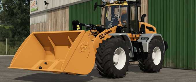 Exevators New Holland W190 Edit Farming Simulator mod