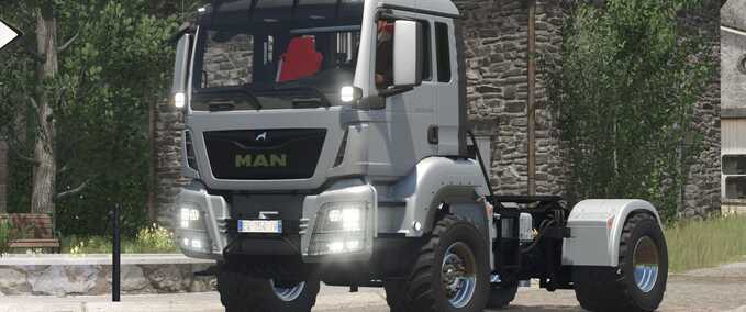 Trucks MAN TGS 18500 Farming Simulator mod