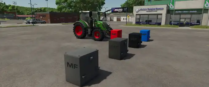 Gewichte MF Gewicht 1800kg Landwirtschafts Simulator mod