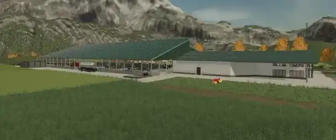 Tierställe Großer Kuhstall Landwirtschafts Simulator mod