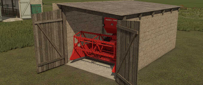 Schuppen Kleine Garage Landwirtschafts Simulator mod