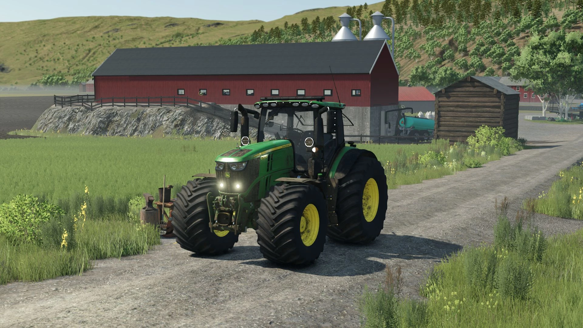 John Deere 6R Extra Large Frame Bearbeitung - Thumbnail 1
