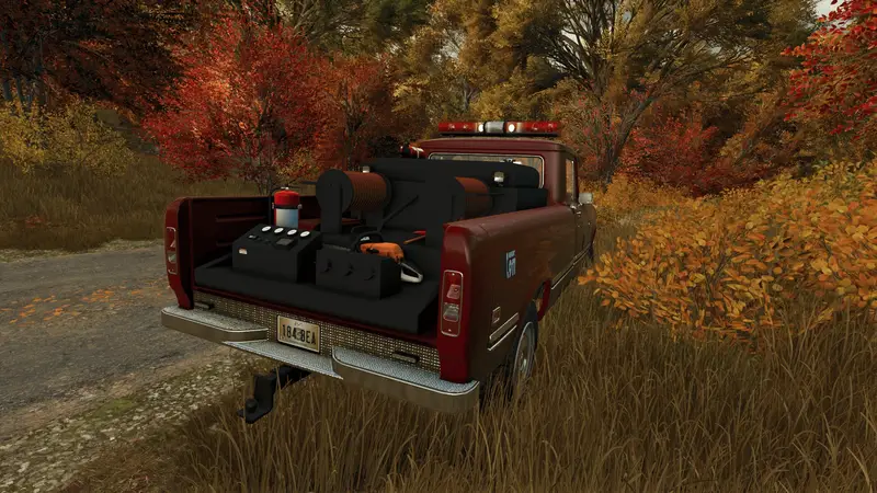 International 200 Series Brush Truck