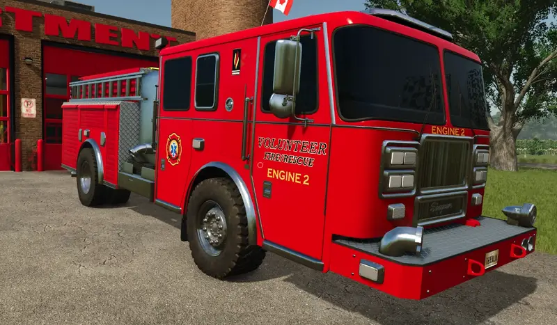 FireTruck Seagrave Engine - Thumbnail 1