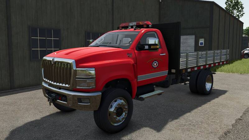 International CV Series Fire Truck - Thumbnail 1