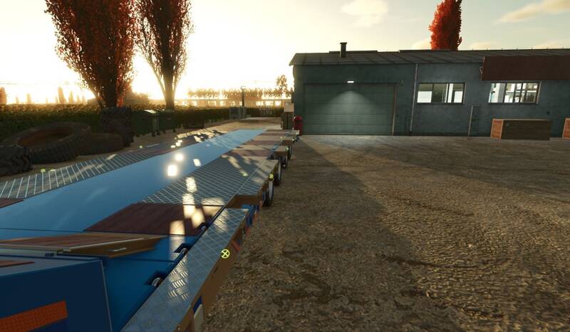 Silver 4 Axes Lowloader - Thumbnail 1