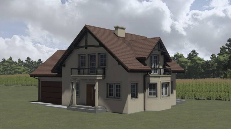 Modern Decorative House - Thumbnail 1