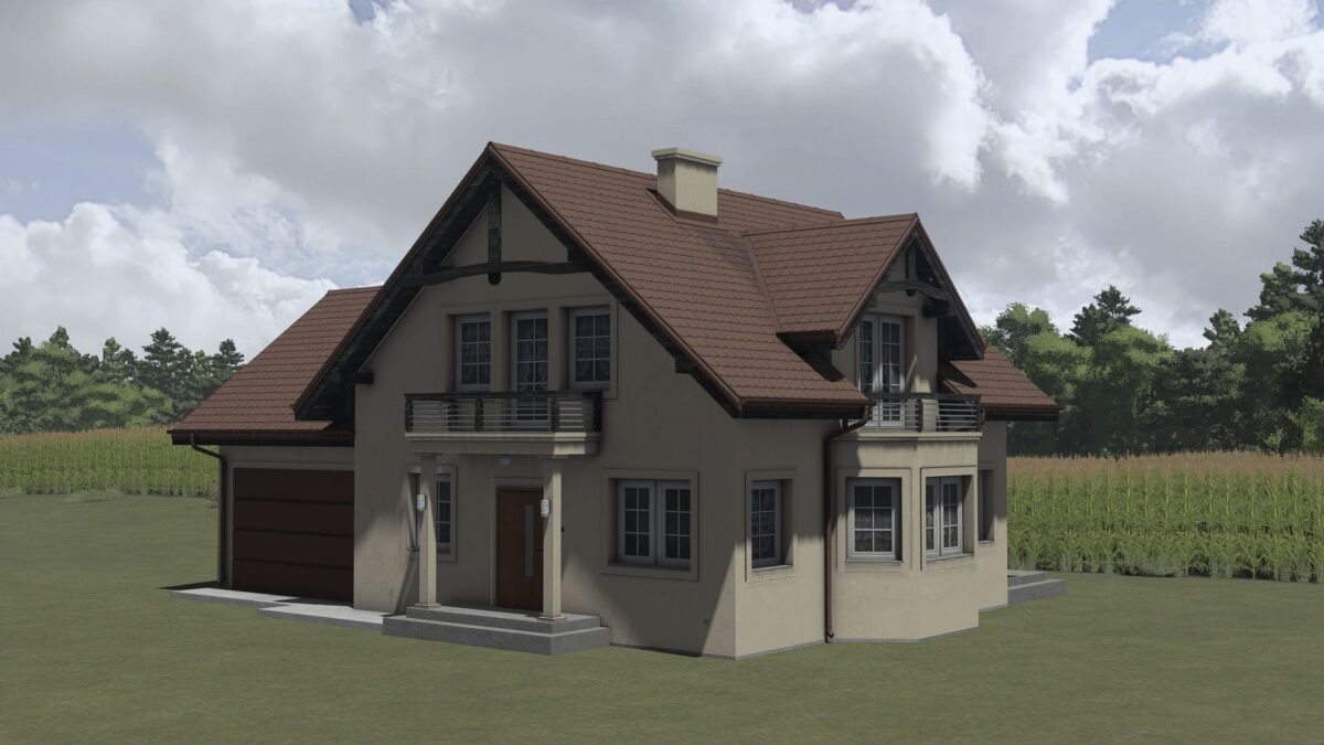 Modern Decorative House - Thumbnail 1