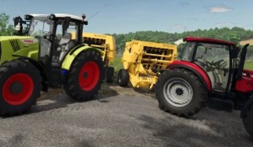 Riviere Casalis Rundballenpresse - Thumbnail 1