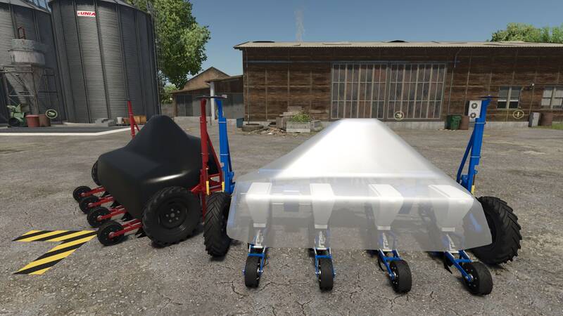 UPS-4 Pneumatic Row Crop Seeder - Thumbnail 1