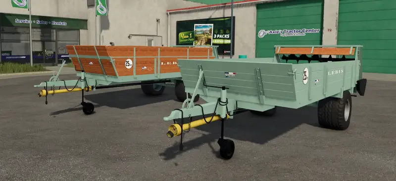 Old Lebis Manure Spreader - Thumbnail 1