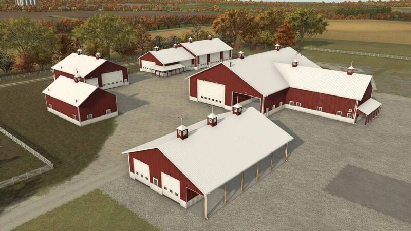 Amerikanisches Midwest Schuppen Paket - Thumbnail 1