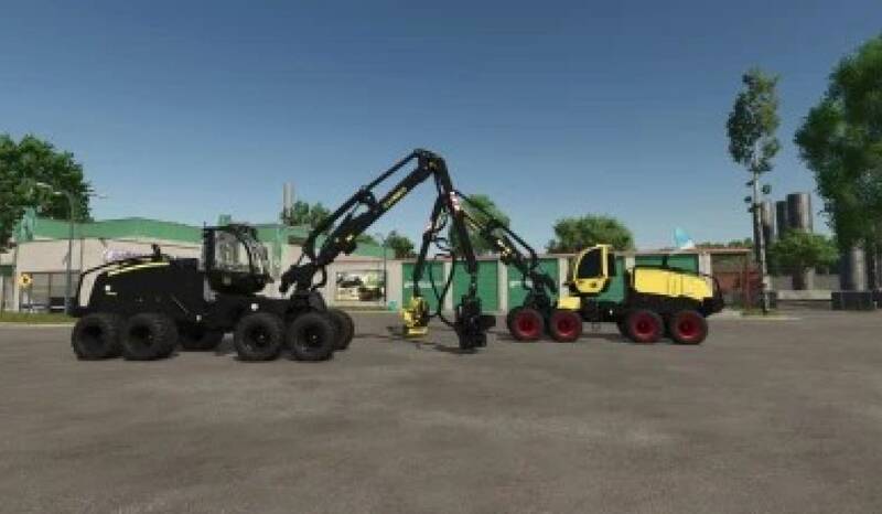 John Deere 1270 G Harvester - Thumbnail 1