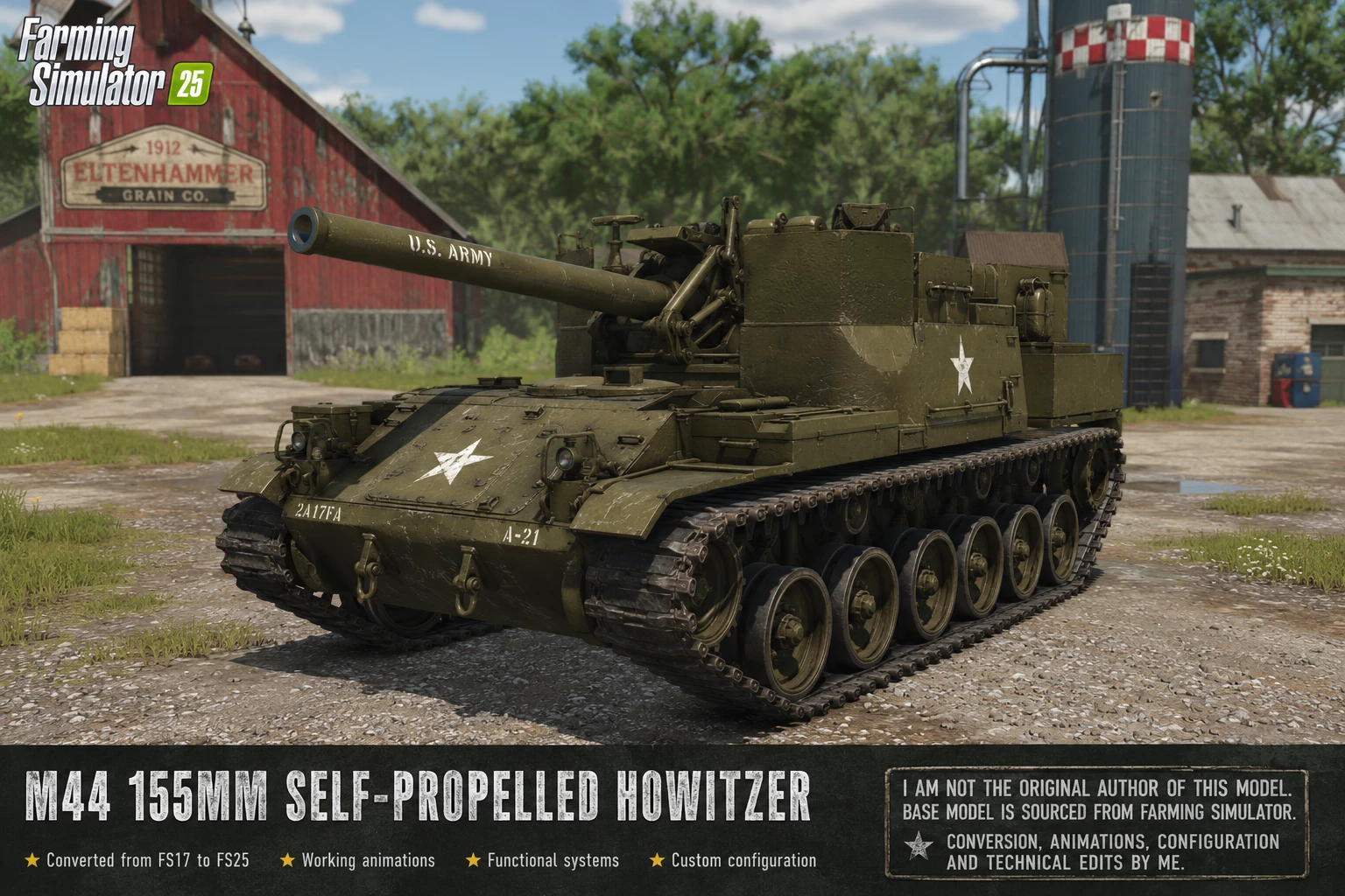 M44 155mm Selbstfahrlafette - Thumbnail 1