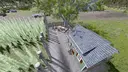 Kleine Hopfenplantage