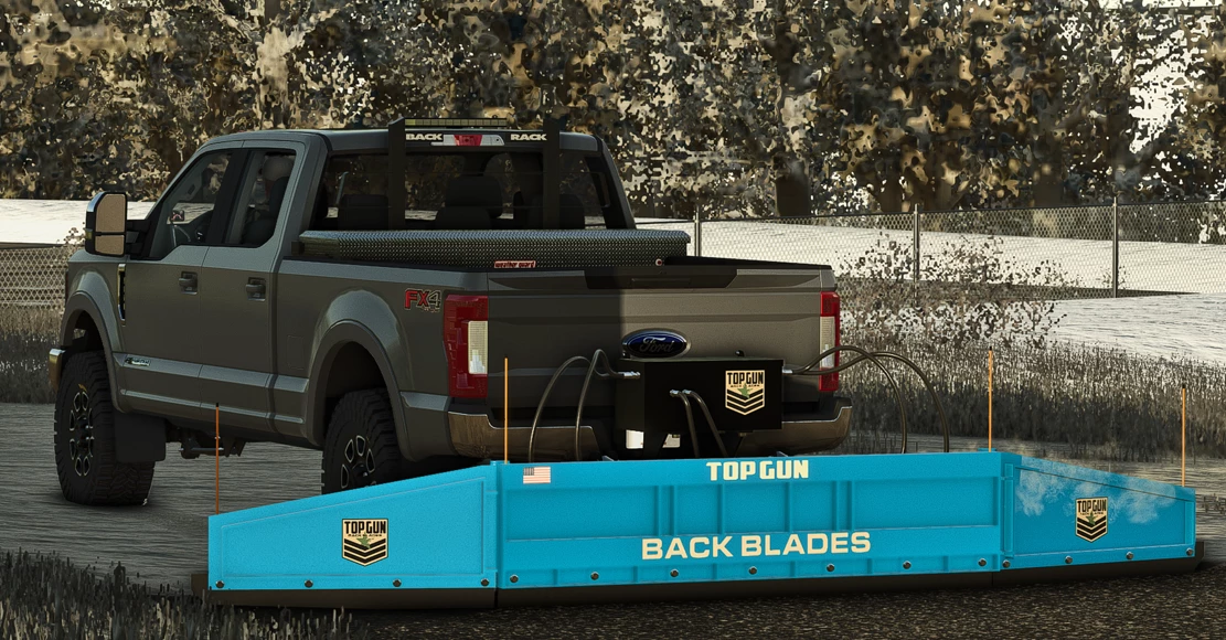 TopGun BackBlade Schneepflug - Thumbnail 1