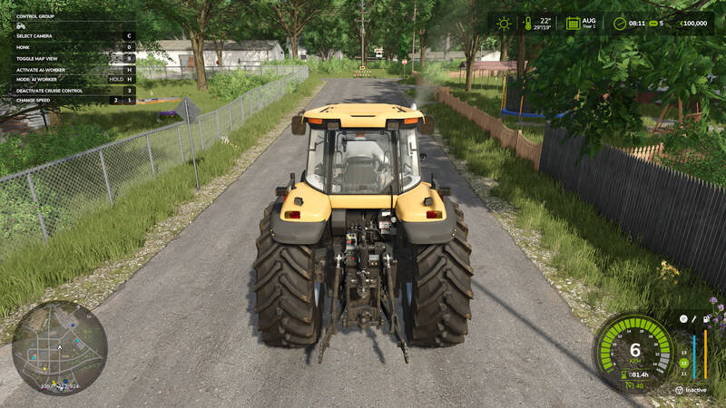 Stop Tractor On Menu - Thumbnail 1