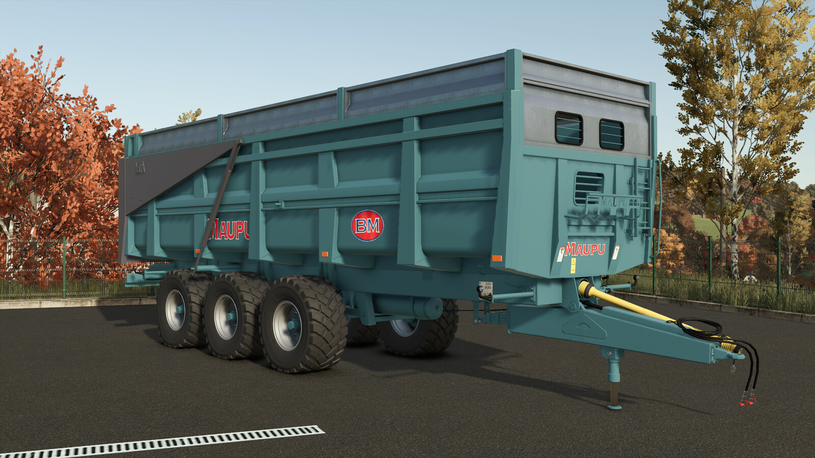Maupu TDM 8632 Tridem Trailer - Thumbnail 1