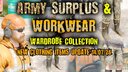Armee-Bestände & Arbeitskleidung Kollektion