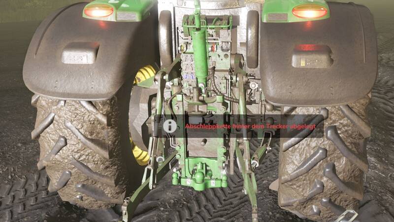 Tow Chain with Tractor Storage - Thumbnail 1
