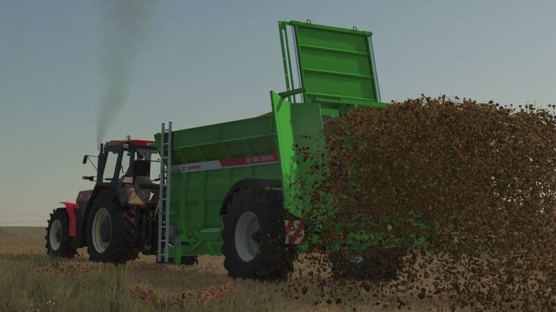 Sipma RO 800 Tajfun Manure Spreader - Thumbnail 1