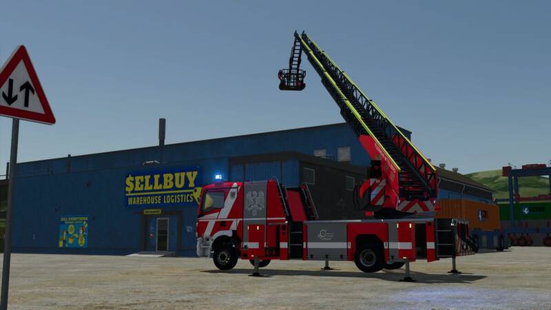 Rosenbauer DLAK 23/12 Drehleiter - Thumbnail 1