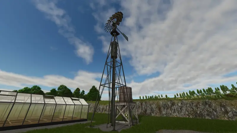 Wasserverteilungs-Windmühle - Thumbnail 1
