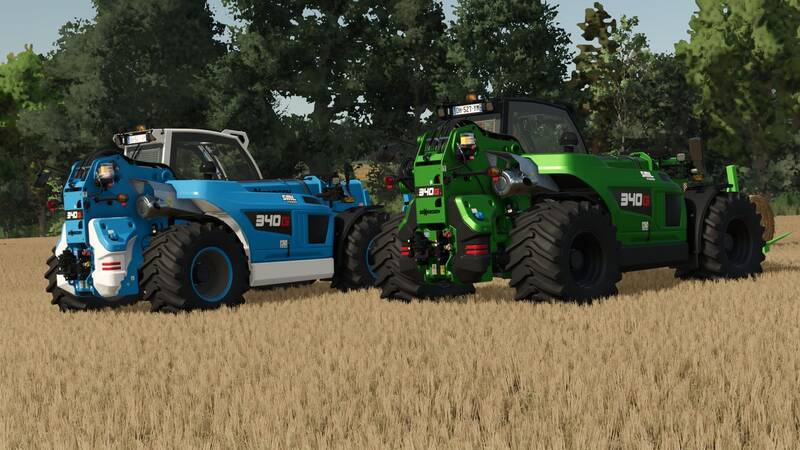 Sennebogen G340 & Fendt Cargo T740 Teleskoplader Pack - Thumbnail 1