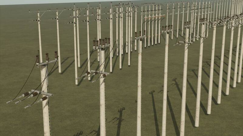Power Poles Prefab Pack - Thumbnail 1