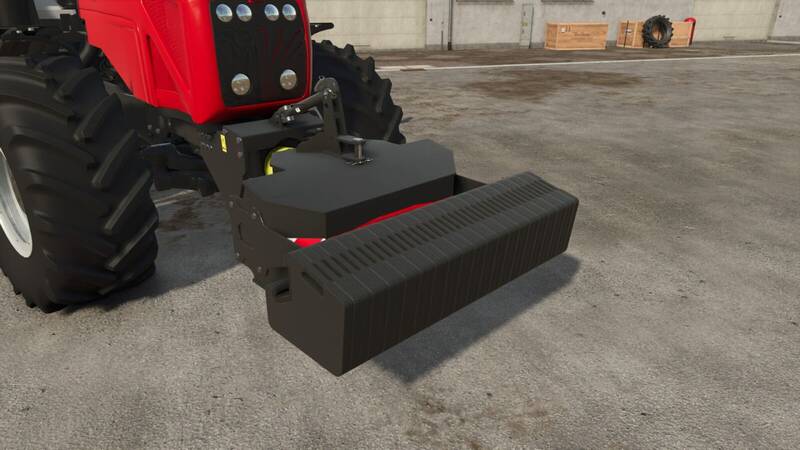 MF EVO 900 Front Weights - Thumbnail 1