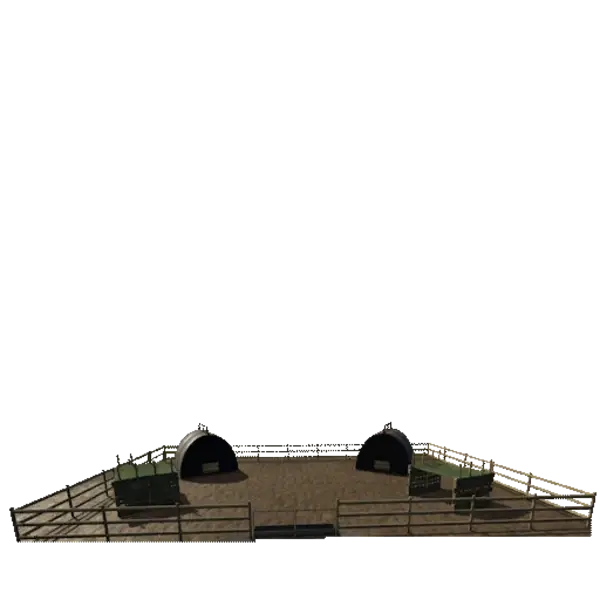 Pig Pen with Shelters and Arks - Thumbnail 1