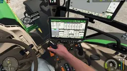 Realistic Steering Wheel Camera