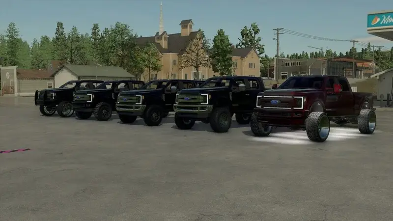 Ford F350 King Ranch Pickup - Thumbnail 1